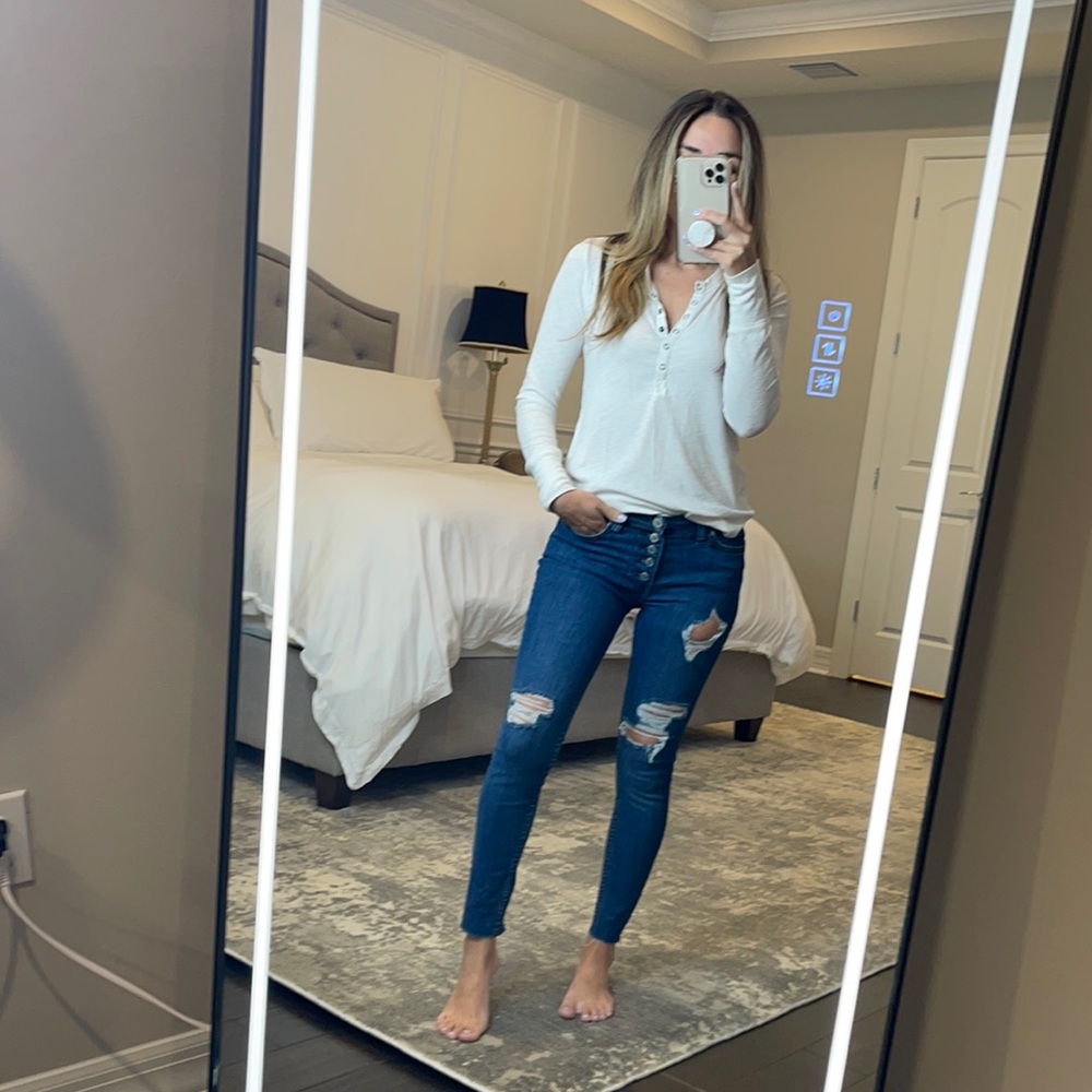 Free people skinny Jean Sz 25